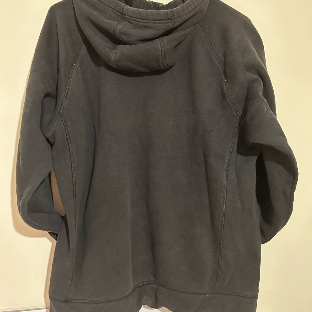 Classic black Adidas hoodie with large logo on the front men’s size medium - Picture 4 of 4